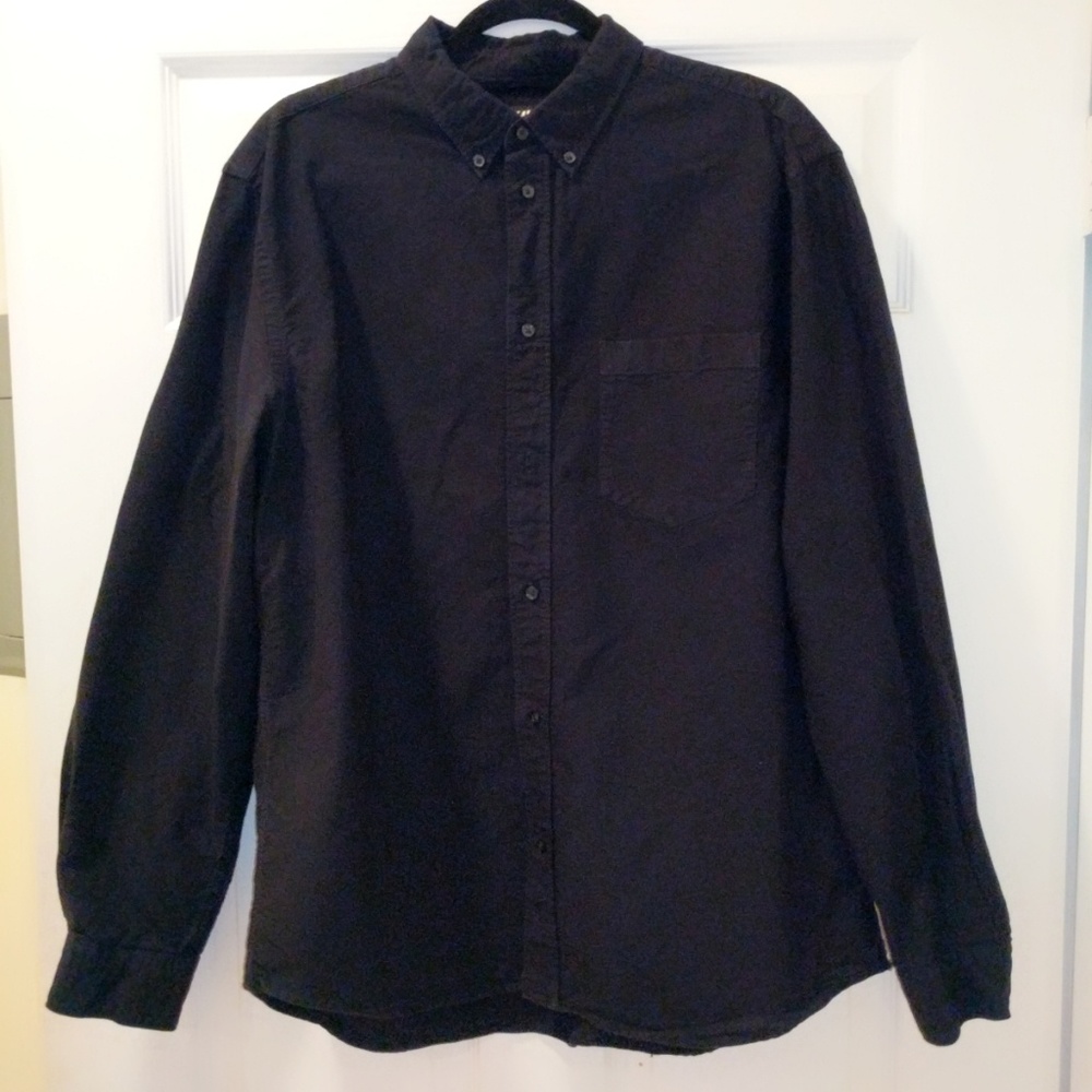 H&M Button Down Shirt - Regular Fit - White - XL - Picture 5 of 5